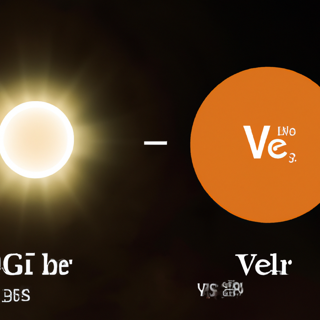 ¿Cuánto Mayor es la Estrella VV Cephei B que el Sol?