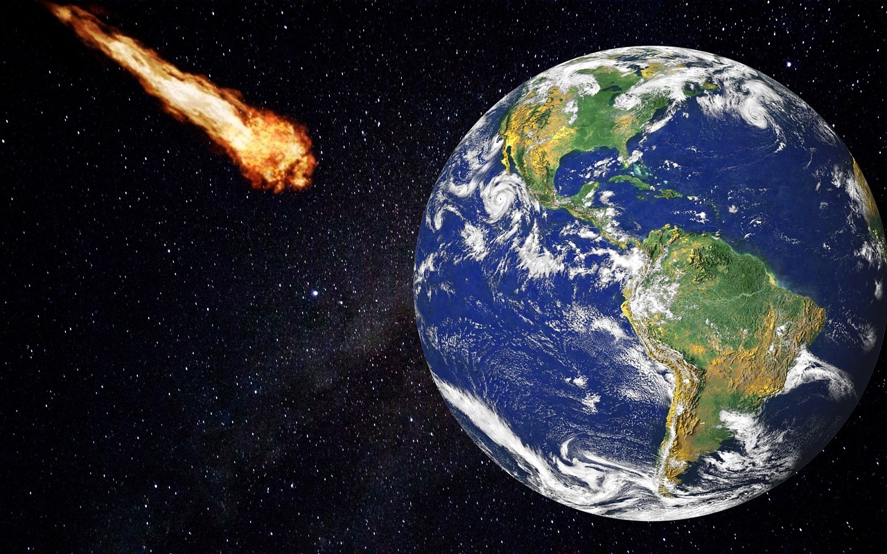 ¿Cómo afecta un choque de meteorito?