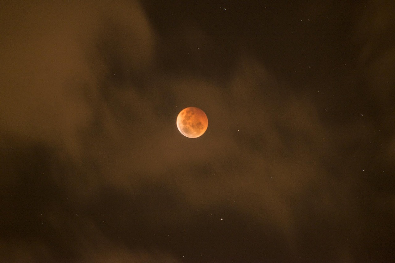 ¿Qué fue la última Luna de Sangre?