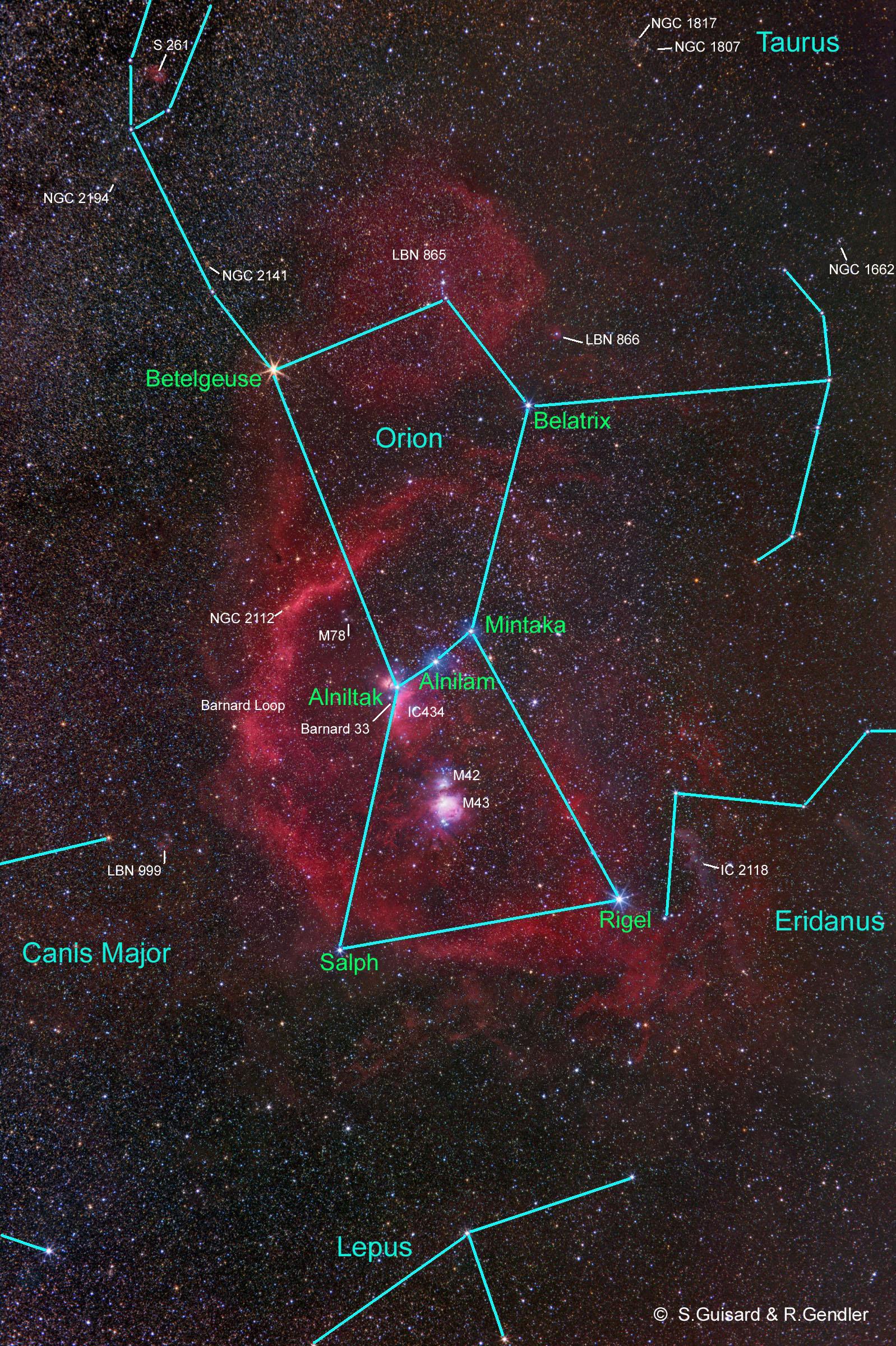 Orion Constelaciones