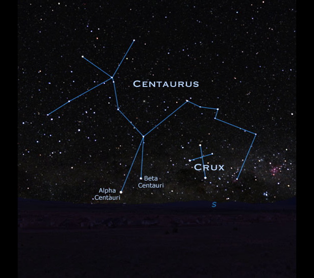 centaurus map constellation